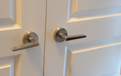 door with handles